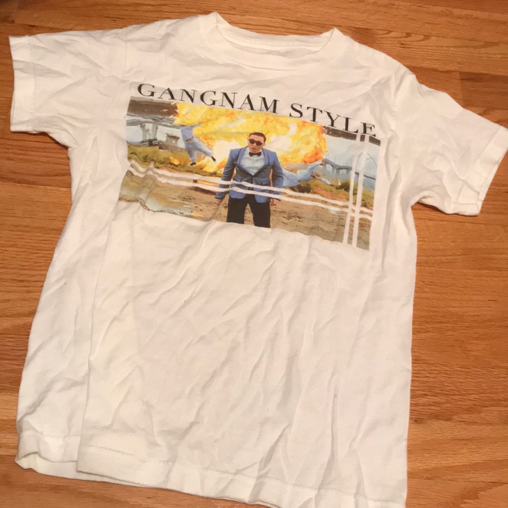 ONE OF A KIND VINTAGE Gangnam Style t shirt